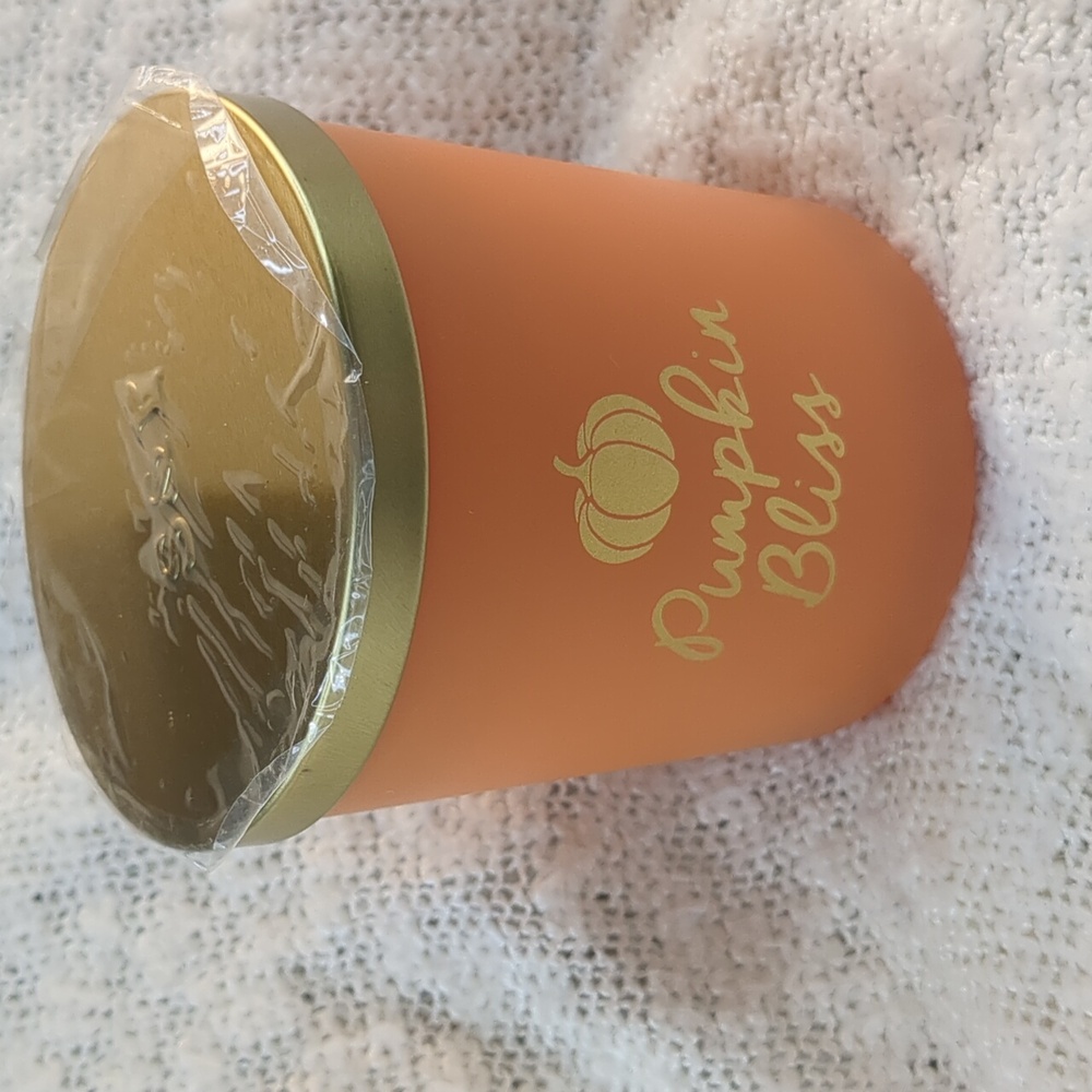 Summer & Rose Pumpkin Bliss Soy Blend Candle, 269g/9.5oz(4"x3"x3.5") - Picture 8 of 16